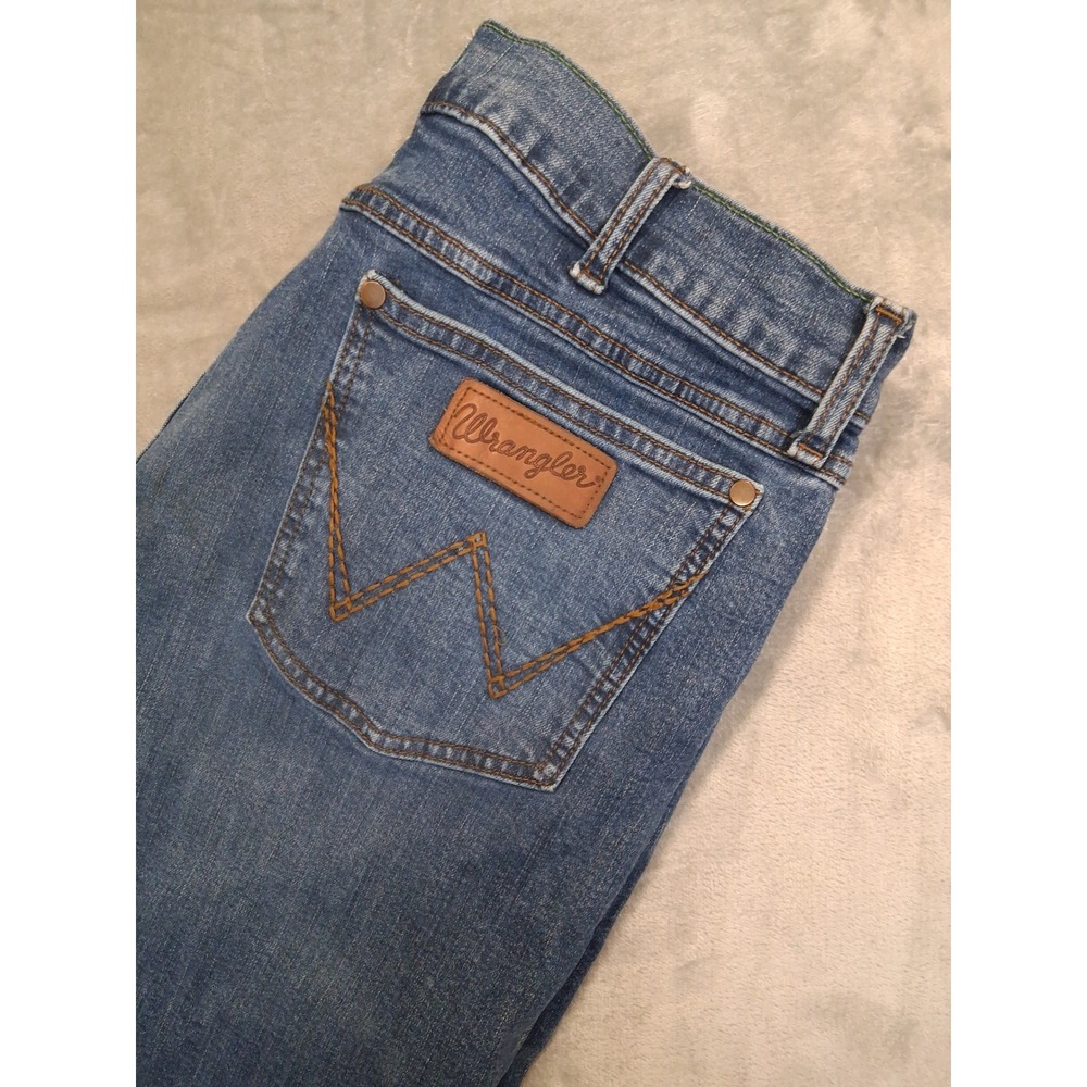 Wrangler Retro Slim Straight Mens 33x30 Care 307 Western Cowboy Rodeo Jeans